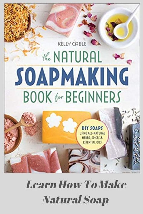 The Natural Soap Making Book for Beginners will help you take the plunge! This complete beginner's guide to cold-processed soap making shows you the basics, so you can get creative with natural, healthy ingredients--and get squeaky clean, too. Natural Soap Making, Book For Beginners, Lye Soap, Penanda Buku, Soap Making Kits, Baking Soda Shampoo, Honey Soap, Homemade Soap Recipes, Soap Maker