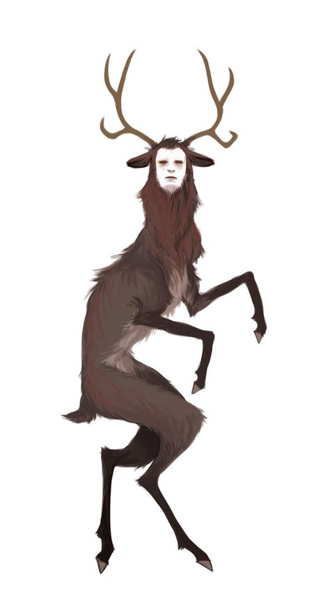 Deer Antlers Drawing, Deer Hybrid Human, Antlers Drawing, Deer Drawing, Hybrid Art, Deer Art, Oc Inspo, Art Poses, The Endless