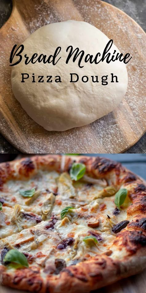 Pizza Dough Bread Maker, Bread Machine Garlic Pizza Dough, Pizza Dough Recipe In Bread Machine, Biscuit Dough Bread Machine, Pizza Dough Recipe For Bread Machine, Pizza Dough For Bread Machine, Gf Pizza Dough Bread Machine, Make Ahead Pizza Dough Bread Machine, Farmhouse On Boone Pizza Dough