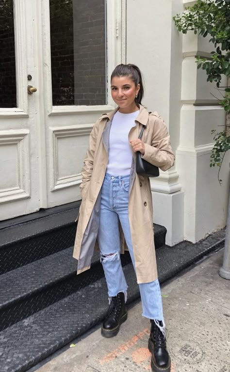 Dr Martens Outfit Fall, Jadon Outfit, Platform Doc Martens Outfit, Rosie Connolly, Viviane Audi, Platform Outfit, Platform Doc Martens, Martens Outfit, Dr Martens Outfit