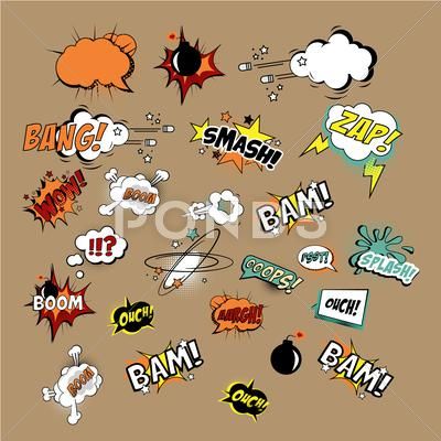 Comics Sound Effects and Explosions. Vector Illustartion Stock Illustration #AD ,#Effects#Explosions#Comics#Sound Comic Boom Effect, Comics Sound Effects, Manga Sound Effects, Cartoon Sound Effects, Comic Sound Effects, Sketch Comic, Notes Ideas, Comic Book Style, Comic Drawing