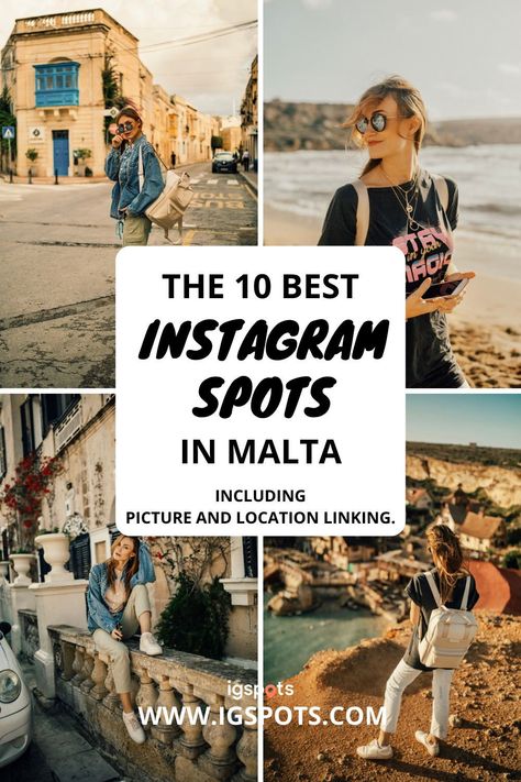 We show you the 10 most popular Instagram photo locations for your vacation in Malta. Including picture and location links. Instagram Spots Malta, Instagram Locations Malta, Photo Spots Malta, Photo Locations Malta, Instagrammable places Malta, Instagram Locations Malta, Instagram worthy spots Malta, Insta worthy locations Malta, Ultimate Instagram Guide Malta, Instagram Photo Guide Malta. Malta Winter Outfit, Malta Instagram Captions, Malta Instagram Pictures, Malta Picture Ideas, Malta Instagram Spots, Malta Quotes, Malta Photo Ideas, Malta Aesthetic, Best Instagram Posts