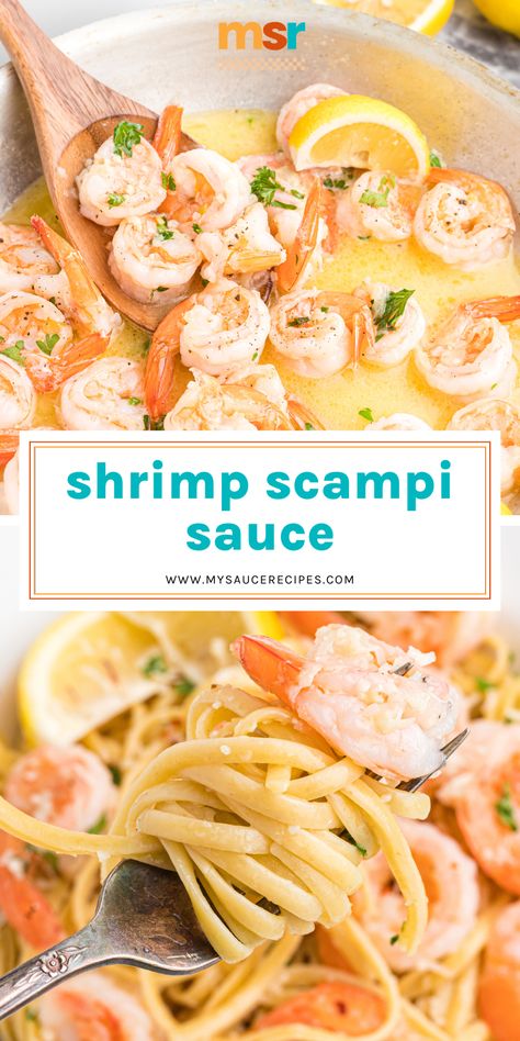 Shrimp Scampi Sauce Chicken Scampi Sauce Recipe, Easy Scampi Sauce, Shrimp Alfredo Recipe Homemade, Shrimp Scampi Sauce Recipe, Scampi Sauce Recipe Easy, Scampi Sauce Recipe, Sauces For Salmon, Shrimp Scampi Sauce, Best Shrimp Scampi