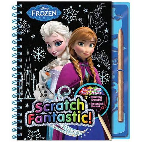 Frozen Book, Scratch Paper Art, Frozen Things, Princess School, Elsa Coloring, Disney Craft, Frozen Toys, Frozen Elsa And Anna, Scratch Art