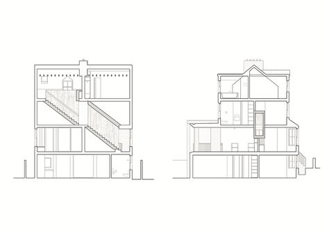 Cross section plan Cross Section Architecture, Section Architecture, Architectural Sections, Architecture Symbols, Section Plan, Models Architecture, Concept Models Architecture, Architecture Sketchbook, Architectural Section