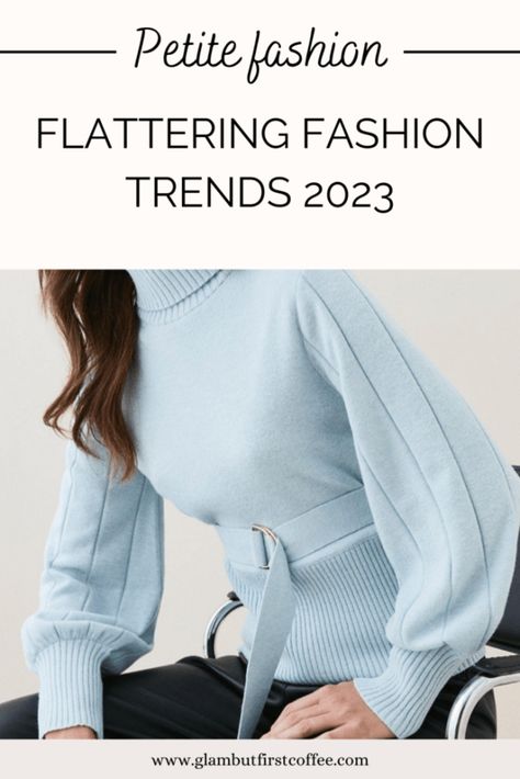 Short Person Outfits, Petite Women Style, Trends In 2023, Short Person, Baby Blue Dresses, 2023 Fashion Trends, Trends 2025, Digital Fashion, Short Women