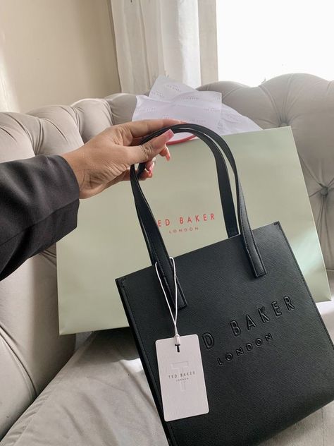 Ted Baker Aesthetic, Ted Baker Bag Outfit, 2025 Lifestyle, Ted Baker Tote Bag, 2025 Wishlist, Ted Baker London Bags, Luxury Birthday Gifts, Uni Bag, Ted Baker Bag