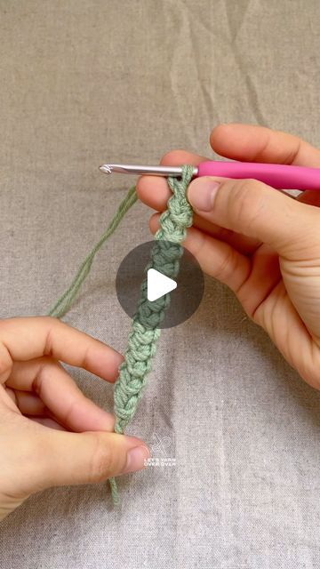 How To Crochet Around A Cord, Crochet A Strap, Crocheted Bag Straps, Crochet A Cord How To Make, Purse Strap Crochet, Crochet No Stretch Strap, Straps For Crochet Bag, Strong Crochet Strap, No Stretch Crochet Strap