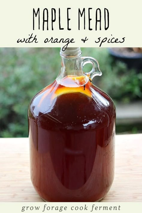 Mead Recipes, Wine Making Recipes, Homemade Wine Recipes, Mead Recipe, Mead Wine, Fermented Drinks, Homemade Alcohol, Honey Wine, Brewing Recipes