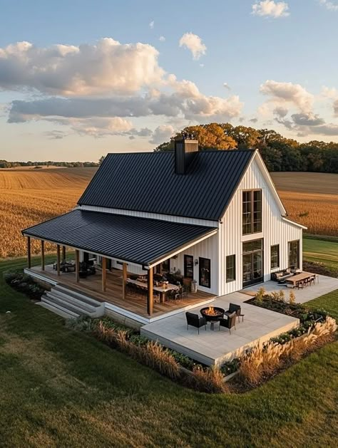 Barn House Design, Barn Style House Plans, Barndominium Ideas Interiors, Dream Life House, Barn Style House, House Plans Farmhouse, Barn House Plans, Barndominium Ideas, Farmhouse Style House