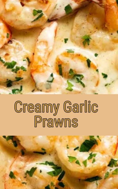 Creamy Garlic Prawns for Seafood Lovers Delicious Creamy Garlic Shrimp Recipe for Seafood Lovers Introduction Are you a seafood aficionado who can’t resist the tantalizing flavors of prawns? If Creamy Garlic Prawns are your go-to choice, then you’re in for a treat! Dive into the world… Creamy Prawns Recipe, Creamy Prawn Recipes, Creamy Prawns, Creamy Chicken Spaghetti Recipe, King Prawn Recipes, Garlic Prawns Recipe, Creamy Garlic Prawns, Creamy Garlic Shrimp Recipe, Creamy Garlic Shrimp