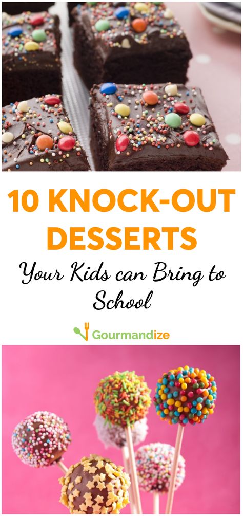 Desserts For School Parties, Best Birthday Treats For School, Easy Classroom Snacks, Unique Birthday Treats For School, Homemade Birthday Treats For School, Treats To Take To School For Birthday, School Lunch Dessert Ideas, Birthday Treat For School Classroom, Kids Birthday Party Desserts