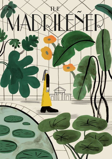 20 of the most exciting illustrators to follow in 2022 | Creative Boom Garden Illustration, Contemporary Graphic, Plant Illustration, Editorial Illustration, Freelance Illustrator, Illustration Inspiration, Tropical Plants, New Yorker, Botanical Gardens