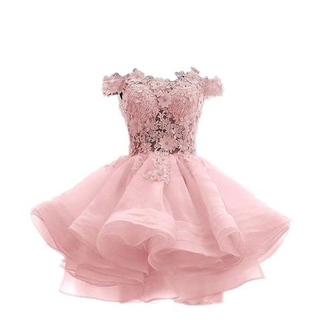 Quinceanera Pink, Elegant Dresses Short, Layered Short, Short Homecoming Dresses, Pretty Quinceanera Dresses, Long Formal Gowns, Quince Dress, Classy Prom Dresses, Dresses Ball Gown