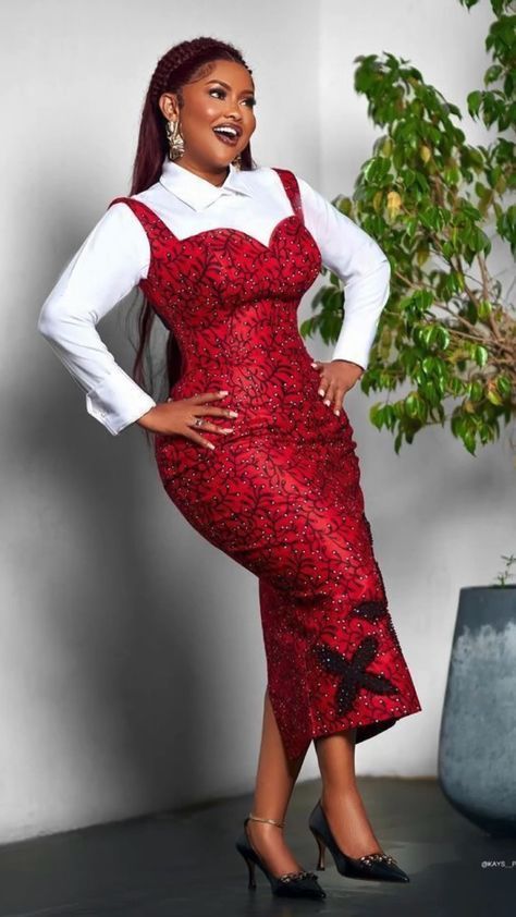 Long Gown Styles, Ankara Dress Designs, Modest Dresses Fashion, Classy Gowns, Chic Dress Classy, Short African Dresses, Lace Gown Styles, African Inspired Clothing, African Fashion Traditional