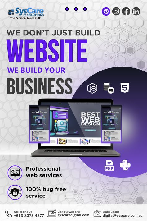 web design, web development, web desin agency, eb Design and Development Service Digital Services Website, Website Development Creative Ads, Web Development Creative Ads, Creative Design Ideas, Education Post, Build A Website, Digital Web, Web Design And Development, Web Application Development