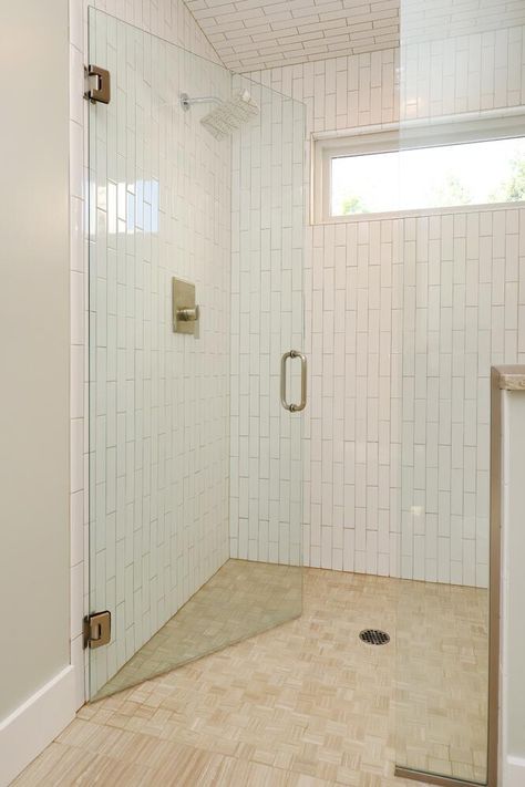 Threshold Design, Shower Threshold, Shower Curb, Granny Pod, Walk In Showers, Double Shower, Heritage House, Basic Needs, Design Remodel