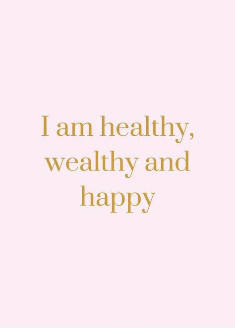 Wealthy Quote, I Am Healthy, Money Earning, Affirmation Board, Vision Board Affirmations, Abundance Affirmations, Daily Positive Affirmations, Manifestation Board, Morning Affirmations