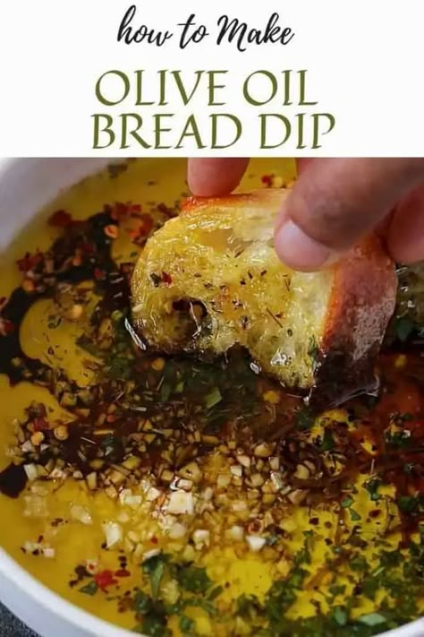 Olive Oil And Bread, Oil Dip For Bread, Olive Oil Bread Dip, Oil Bread Dip, Bread Dips Recipes, Dip For Bread, Bread Dipping Oil Recipe, Bread Dips, Dipping Oil Recipe