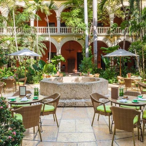 Luxury Five Star Hotel in Cartagena | Sofitel Legend Santa Clara Colonial Garden, Website Moodboard, English Modern, Mood Tone, Family Hotel, Dream House Ideas, Patio Backyard, Nice Place, Hotel Boutique