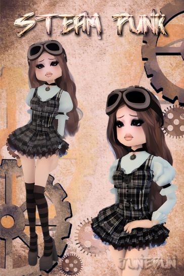 Dti Outfits Theme Steampunk, Dress To Impress Roblox Game Outfit Ideas Theme Steampunk, Dti Roblox Steampunk, Dress To Impress Outfits Roblox Game Theme Steampunk, Steampunk Dress To Impress Roblox Game, Dti Roblox Steampunk Theme, Dress To Impress Roblox Steampunk, Dti Steampunk Outfit Ideas, Steampunk Fashion Dress To Impress