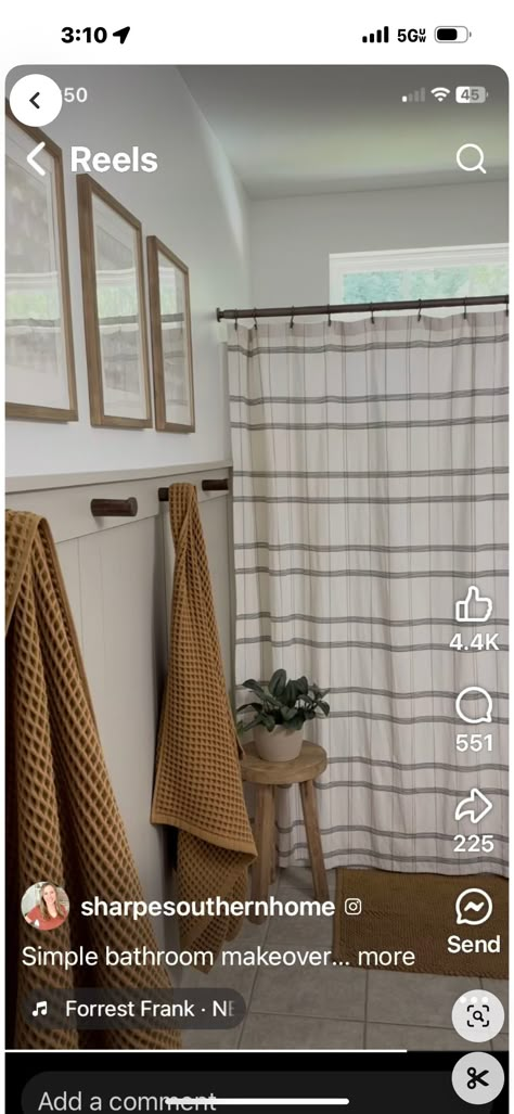 Simple Bathroom Makeover, Easy Bathroom Makeover, Bathroom Accent Wall, Add Character To Your Home, Simple Diy Projects, Shiplap Wall, Budget Friendly Decor, Boys Bathroom, Upstairs Bathrooms