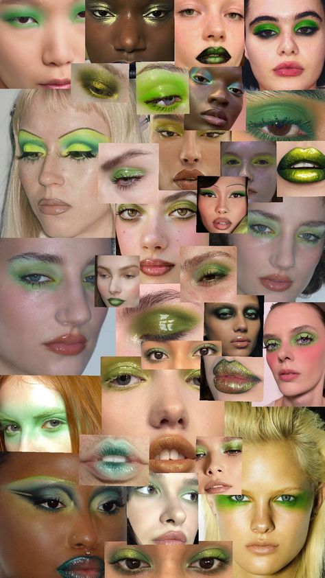 #green #greenmakeup #brat #bratsummer #greenaesthetic #inspo #makeup #hautecouture #grunge Concert Makeup, Pink Pony Club, Concert Outfit Inspo, Inspo Makeup, Pony Club, Dope Makeup, Birthday Songs, School Event, Apply Makeup