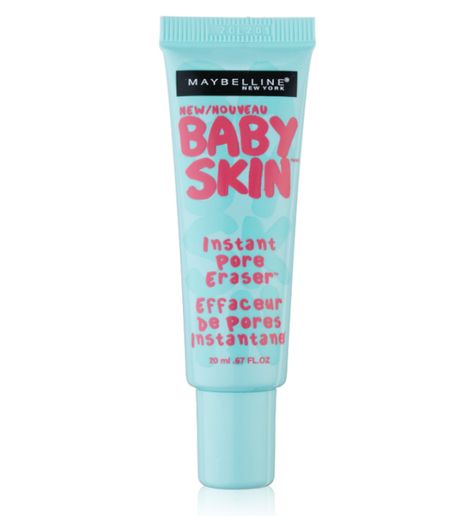 This instant pore eraser that will transform your makeup routine. | 15 Of The Best-Selling Beauty Products On Amazon Canada Smooth Skin Makeup, Baby Skin Primer, Best Drugstore Primer, Drugstore Primer, Maybelline Baby Skin, Primer For Oily Skin, Poreless Skin, Pore Eraser, Best Face Moisturizer