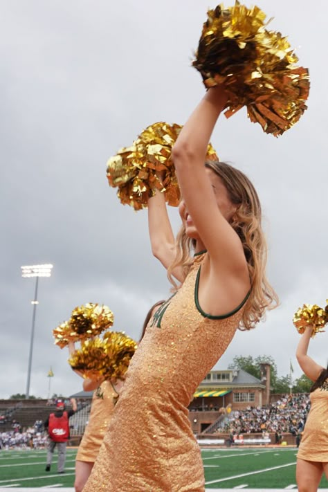 Dance Captain, Pom Dancer Aesthetic, College Dance, School Dance Team, Dance Team High School, School Dance Team Aesthetic, William And Mary Aesthetic, Yellow Cheerleader Aesthetic, High School Dance Team Aesthetic