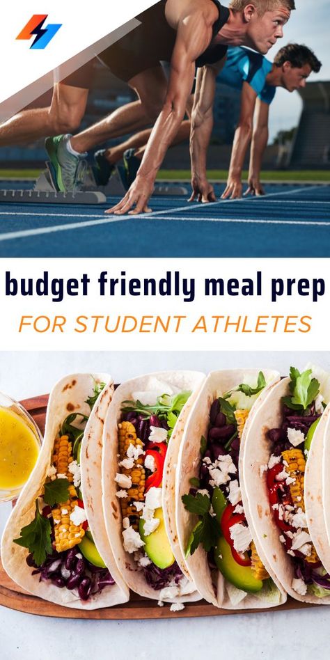 Athlete Meal Ideas, Meal Prep For Athletes Clean Eating, Athlete Meal Prep Ideas, Soccer Meals Plan, Sports Nutrition Meal Plan, Young Athlete Meal Plan, College Athlete Meal Prep, High School Athlete Meal Plan, Meals For Football Players