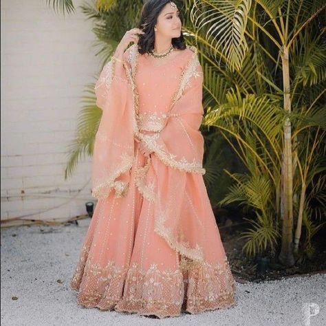 Punjabi Engagement Outfit, Modern Saree Designs, Bridal Lehenga Designs, Desi Wedding Dresses, Anarkali Dress Pattern, Latest Bridal Dresses, Modern Saree, Crochet Cable, Fancy Dresses Long