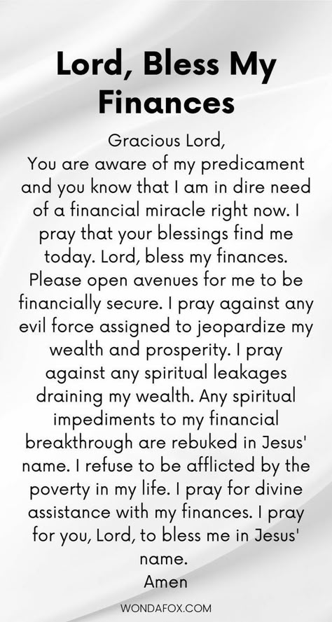 Finance Prayer, Prayers For Finances, Prayer For Finances, Financial Breakthrough, Financial Prayers, Financial Blessings, Money Prayer, Prayers Of Encouragement, Prayer For Guidance