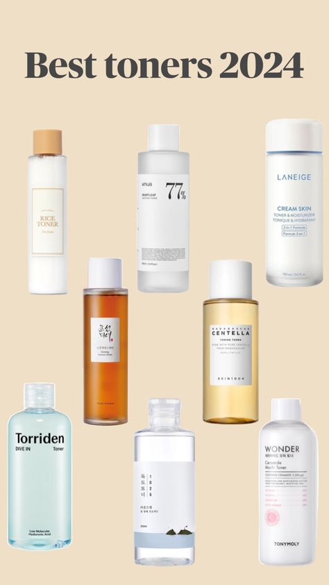 Dollars for every skin type, which are affordable and work like magic, Korean beauty Toner Skincare, Korean Skin Care Secrets, Best Toner, Sephora Skin Care, Basic Skin Care Routine, Moisturizing Toner, Perfect Skin Care Routine, Skin Toner, Body Skin Care Routine