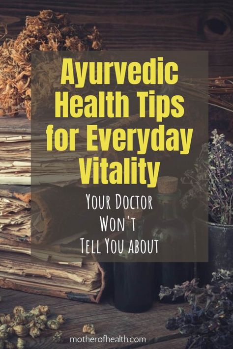 Living an Ayurvedic lifestyle is not complicated or hard… Especially when you know about these Ayurvedic health tips that will provide a structure and rhythm to your life. #ayurvedichealthtips #ayurveda #ayurvediclifestyle #ayurvedicmedicine #ayurvedic Ayurvedic Lifestyle, Ayurveda Life, Ayurvedic Healing, Ayurvedic Remedies, Health And Vitality, Ayurvedic Medicine, Holistic Nutrition, Fat Loss Workout, Stay Young