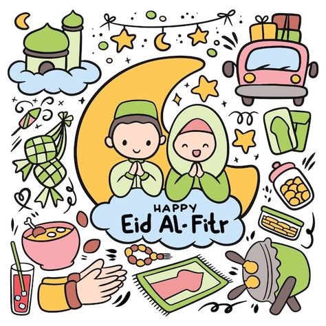 Poster Ramadhan, Ied Mubarak, Eid Mubarak Stickers, Eid Mubarak Vector, Ramadan Poster, Eid Card Designs, Eid Stickers, Eid Card, Google Doodle