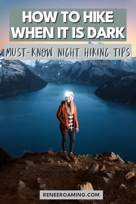 Hiking Outfits Summer, Beginner Backpacking, Hiking Journal, Night Hike, Bear Safety, Hiking Safety, Beginner Hiking, Outdoorsy Style, Night Hiking