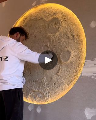 3M views · 38K reactions | Creating an artificial moon decoration 🌕 | How do I get one of these! 🤩😱 | By UNILAD | Facebook Moon Decoration, Moon Decor, Lessons Learned In Life, So Real, How Do I Get, False Ceiling, Moon Design, Be Perfect, Get One