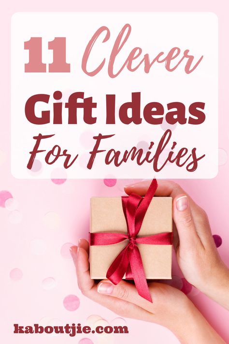 Gift shopping for a family is not always easy & it can be tricky to get something everyone will enjoy, so here are some clever gift ideas for families   #Gifts #Family Whole Family Gift Ideas, Firefighter T Shirts, Gift Ideas For Families, Faith T Shirts, Clever Gift Ideas, Nurse T Shirts, Support Police, Unique Family Gifts, Holiday Movie Night