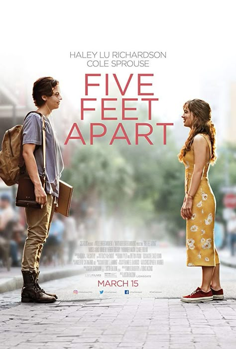 5 Feet Apart, Tam Film, Drama Films, Claire Forlani, Alia Shawkat, Haley Lu Richardson, Five Feet Apart, Marlon Wayans, Avengers Film