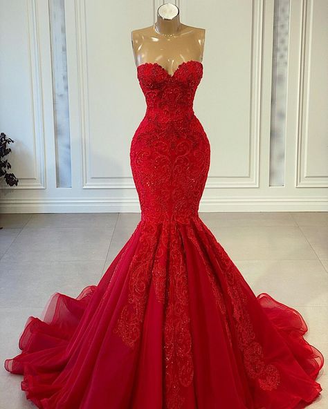 Instagram post by Lumnije Krasniqi LK • Feb 12, 2021 at 6:31pm UTC Red Mermaid Prom Dress, Red Mermaid, Mermaid Sweetheart, Red Prom Dresses, Prom Girl Dresses, Prom Dresses 2024, Prom Dress Ideas, Mermaid Prom Dress, Prom Dress Inspiration