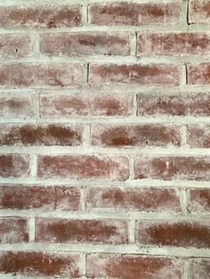 How To Whitewash Your Brick Fireplace // FAST & EASY DIY – Worst on the Block How To White Wash A Brick Fireplace, Whitewash Brick Fireplace Diy, Whitewashing Brick Fireplace Diy, Brick Whitewash Fireplace, Lightly White Washed Brick Fireplace, White Washed Brick Accent Wall, How To Lighten Brick Fireplace, How To Make Brick Look Old, Painted Red Brick Fireplace