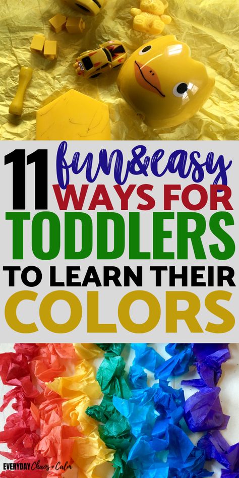 One Year Old Color Activities, Harmony Activities For Toddlers, Colours For Preschoolers Learning, Color Art Projects For Toddlers, Learn Colours Activities, Color Themes For Preschool, Colors Games For Preschoolers, Preschool Color Activities Teaching, How To Teach Toddlers Colors