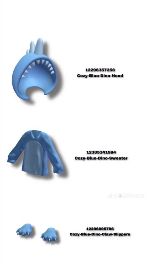 Aesthetic Clothes Cute, Roblox Codes For Clothes, Shark Pajamas, Cute Bios, Dinosaur Outfit, Code Roblox, Id Roblox, Black Hair Roblox, Bloxburg Decals Codes