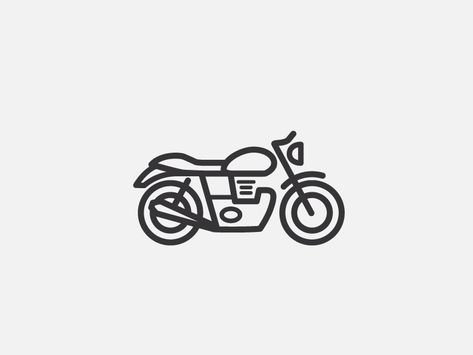 Motorcycle iconography design triumph motorbike minimal logo thruxton vector line simple icon motorcycle Royal Enfield Tattoo, Motorbike Drawing, Motorcycle Icon, Motorcycle Tattoo, Harley Davidson Tattoos, Motorbike Art, Motorcycle Tattoos, Bike Tattoos, Motorcycle Drawing