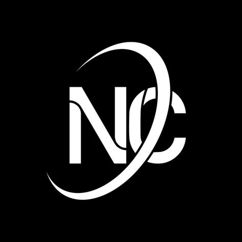 NC logo. N C design. White NC letter. NC letter logo design. Initial letter NC linked circle uppercase monogram logo. Cn Logo Design Letter, Nn Logo Design Letter, Nc Monogram, Nc Outline, Nc Logo, C Monogram Logo Letter C, Logo N, C Design, Words Wallpaper