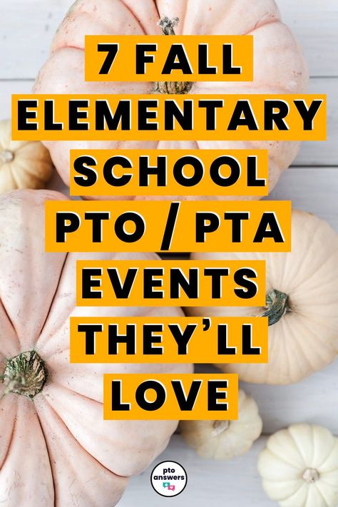 This post has 7 ideas for family fun events that are absolutely perfect for the Fall season that are easy to plan, always draw a big crowd and set up your  PTO, PTA or other school parent group for success for the school year! Great ideas for Family Fun and Programming Chairs. Get these events scheduled on the school calendar now! Parent Council Fundraising Ideas, Fall Pto Events, Fall School Event Ideas, Pto Involvement Ideas, Pto Craft Fair, School Pto Fundraising Ideas, Fun Day At School Ideas, Parent Committee Ideas, Pto Ideas For School