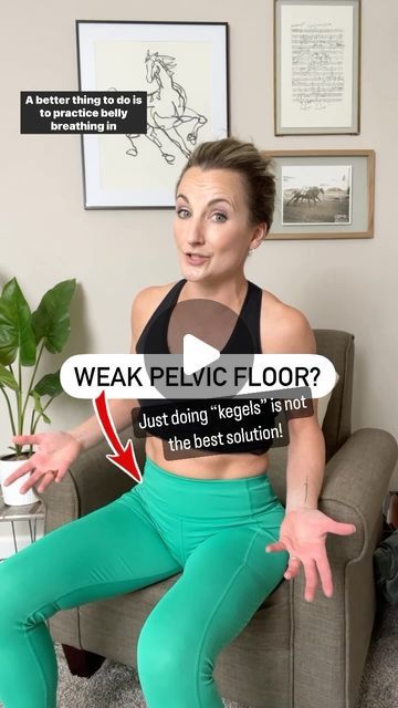 Megan Dahlman on Instagram: "Let’s talk pelvic floor for a sec…👇 

Whether you’re pregnant/recently postpartum or you’re 65 years old, your pelvic floor strength matters so much!! Perhaps even more than you realize… 

Yes, your pelvic floor muscles help to hold your organs in (or should😏), but they’re also critical to a properly functioning CORE. 

These muscles make up the bottom of your core cavity, with your diphragm at the top, and your abdominals and back muscles around the sides. Needless to stay, if you don’t have a properly functioning pelvic floor, you don’t have a strong core, and you’ll probably experience unnecessary low back and hip pain as a result. 😖😭 

➡️ But strengthening your pelvic floor muscles is SO MUCH MORE than just “squeezing” and doing what you may have previo Pelvic Floor Muscle Exercise, Pelvic Bone, Belly Breathing, Sciatica Exercises, Fit Over 40, Pelvic Floor Muscles, Pelvic Pain, Strong Core, Hip Pain