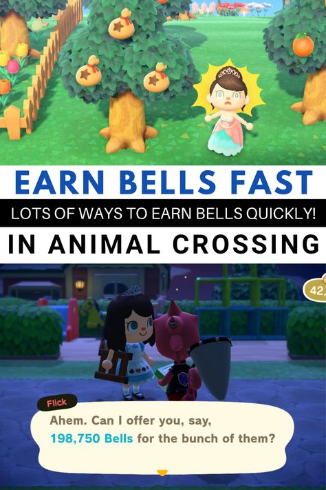 Bells Animal Crossing, How To Decorate Animal Crossing Island, Animal Crossing Cheats, Animal Crossing Money Tree, Acnh Money Tips, Acnh Tricks, What To Do With Gyroids Animal Crossing, Money Island Animal Crossing, Animal Crossing How To