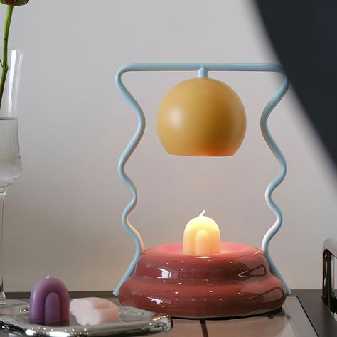 Lamp candle holder