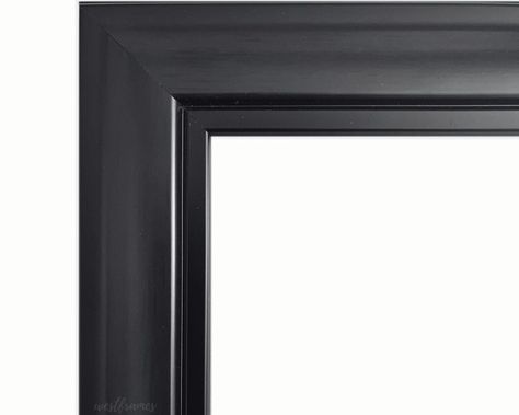 Wall Picture Frame, Artwork Frames, Picture Frame Black, Photo Arts, Black Picture Frame, Picture Frame Sizes, Empty Frames, Hanging Picture Frames, Paintings Artwork